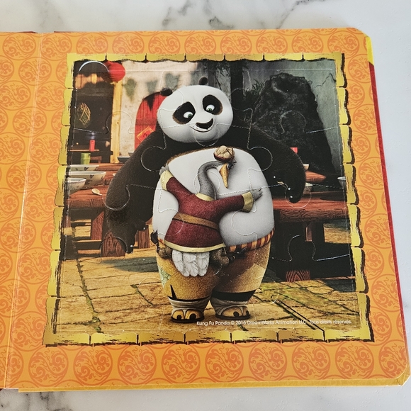 3 for $30 Dreamworks Kung Fu Panda FRENCH puzzel book. - Picture 11 of 13